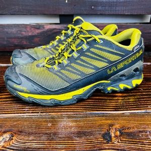 La Sportiva Wildcat GTX. Black and Yellow Sneakers